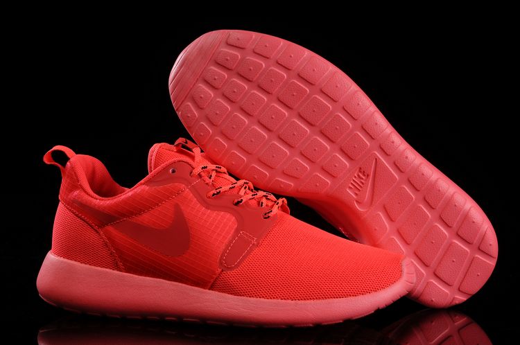 Nike Roshe Run Hyperfuse Rouge Red